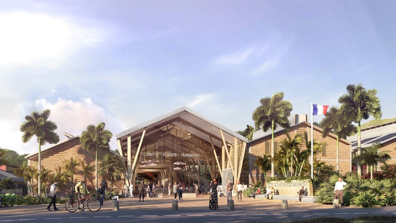 lycée longoni Mayotte crédit : Encore Heureux