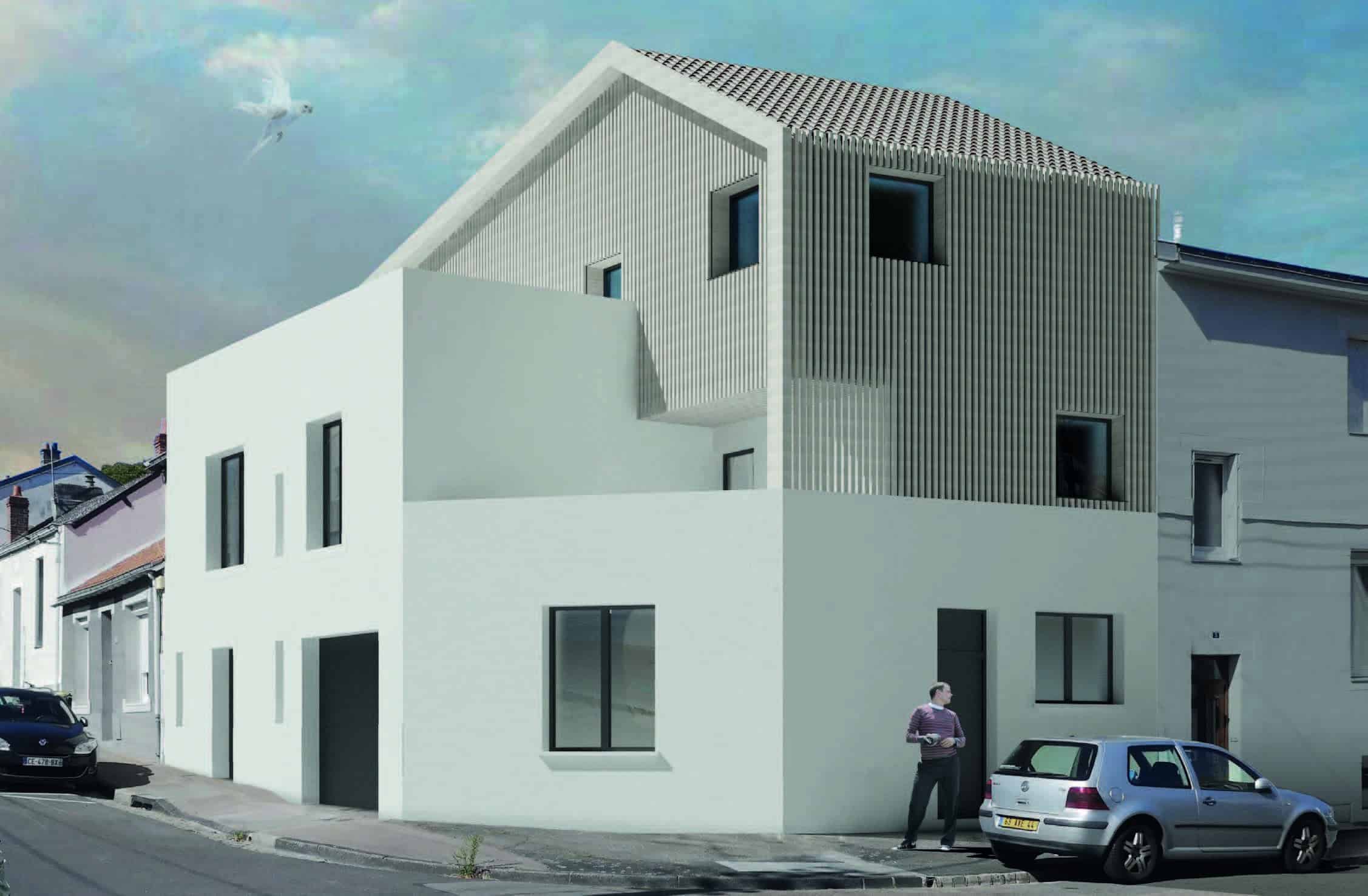 BAT-PIERRE_ANGEBAULT_ARCHITECTE-PDL21-14017 Surélévation maison individuelle