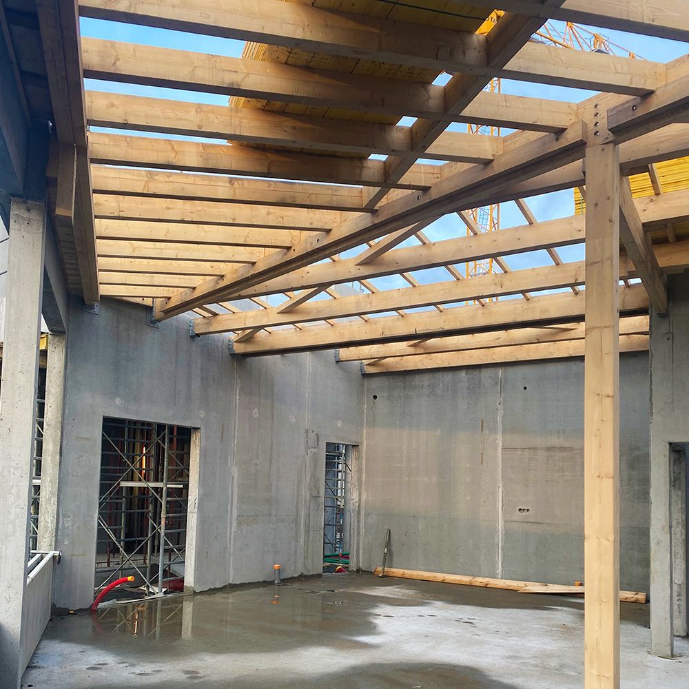construction dans la ZAC Mellinet crédit : Tristan Brisard Architecte